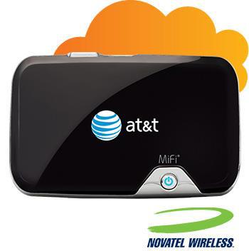 at&t MiFi 2372 Novatel Wireless 3G Broadband Wireless Mobile Hotspot WiFi Router