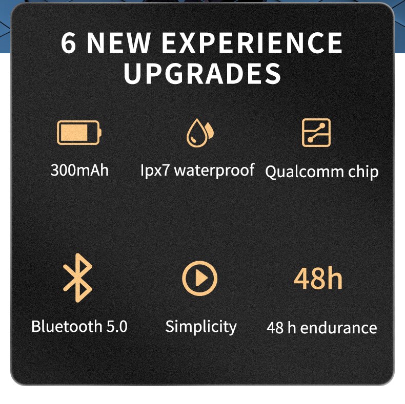 Oein  x8 bluetooth-headset, bluetooth 5.0 ohrhörer, freisprech-kopfhörer, mini-wireless-ohrhörer, ohrhörer für iphone und xiaomi