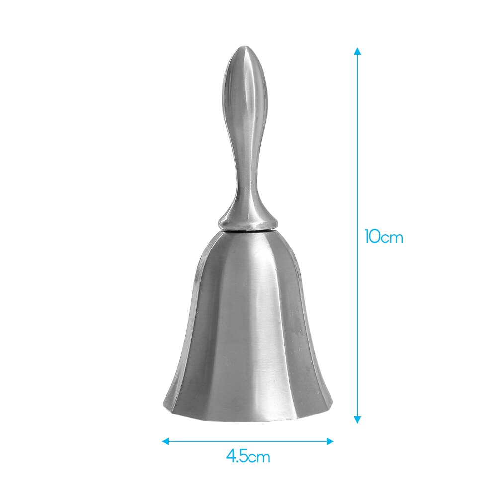 Multifunctional Hand Bell Call Bell Musical Instrument for Home School Church Restaurants