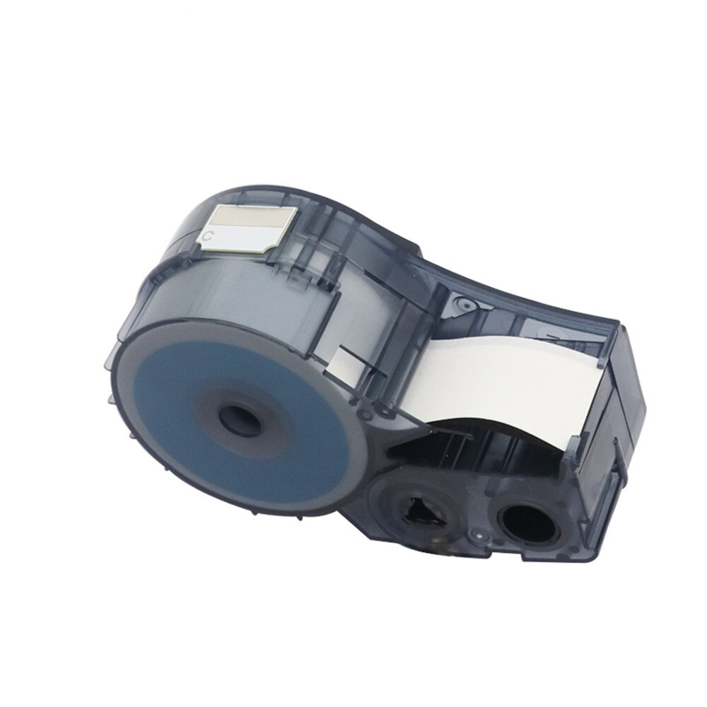 Label Tape M21 750 595 Ribbon Black on White 19.1mm Width 0.75 Compatible for BMP21 PLUS IDPAL LABPAL Label Printer