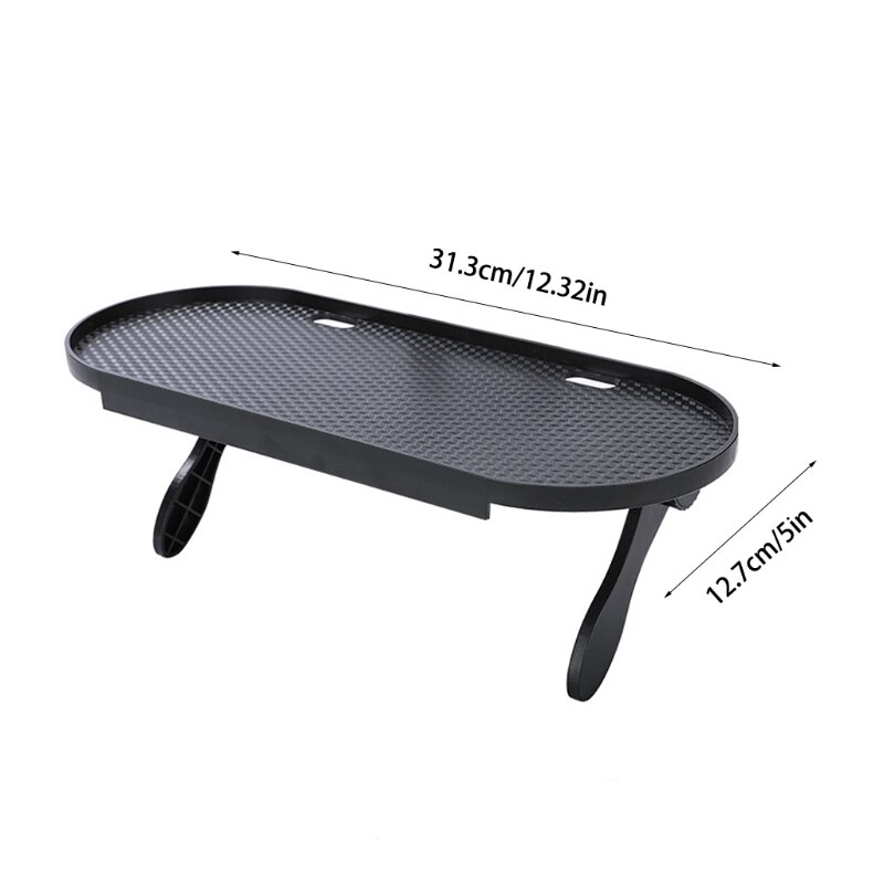 TV Screen Top Storage Shelf Rack Holder Durable Multifunction for Home Office