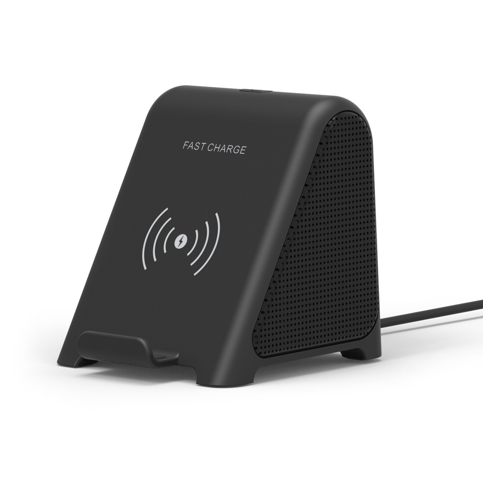 Wireless Charging Speaker Portable Bluetooth Speaker Small Speaker Desktop Stand Stereo Mini Subwoofer: A2