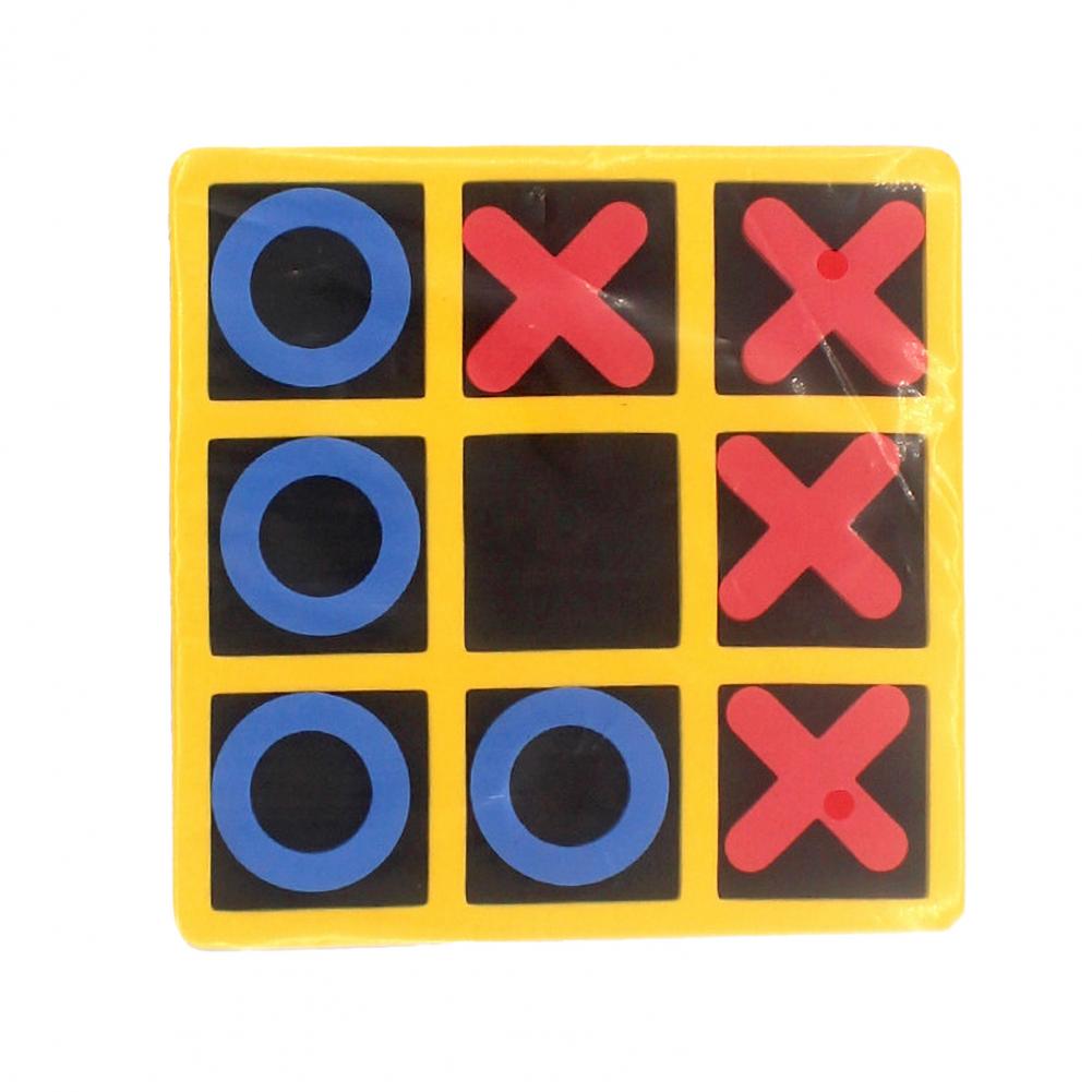75% Discounts ! 1Set Tic-Tac-Toe Competitive Skill Parents-children Connection EVA Kids Tic-Tac-Toe Game for Family Gathering