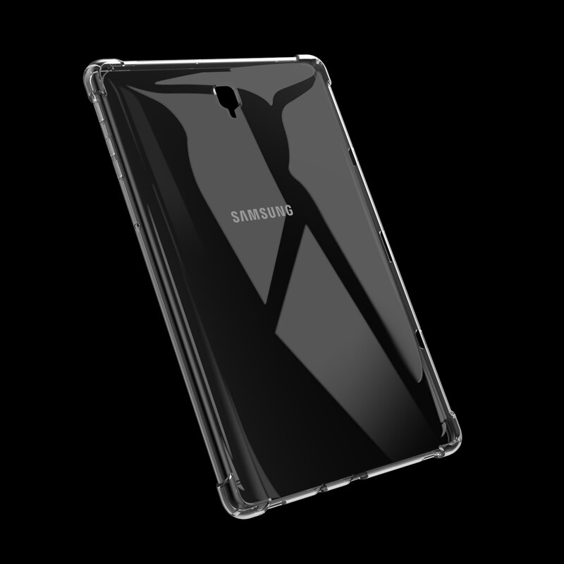 Funda A prueba de golpes para Samsung Galaxy Tab A, cubierta transparente de silicona TPU de 8,0 pulgadas, SM-T290, SM-T295, T297, 8,0 pulgadas