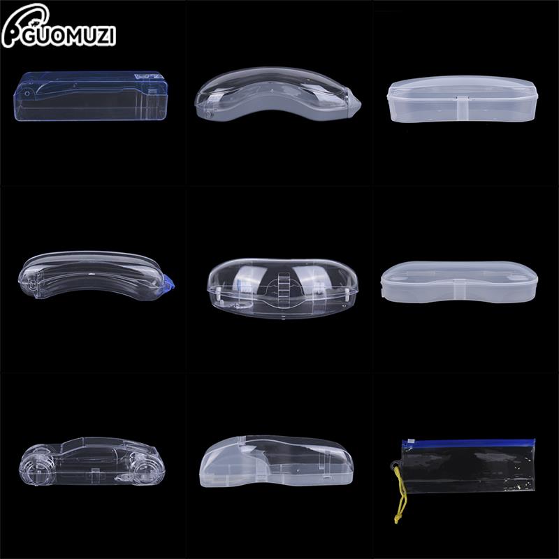 Draagbare Swimmming Goggle Plastic Case Verpakking Box Transparant Zwemmen Draagbare Unisex Anti Fog Bescherming Waterdichte Bril