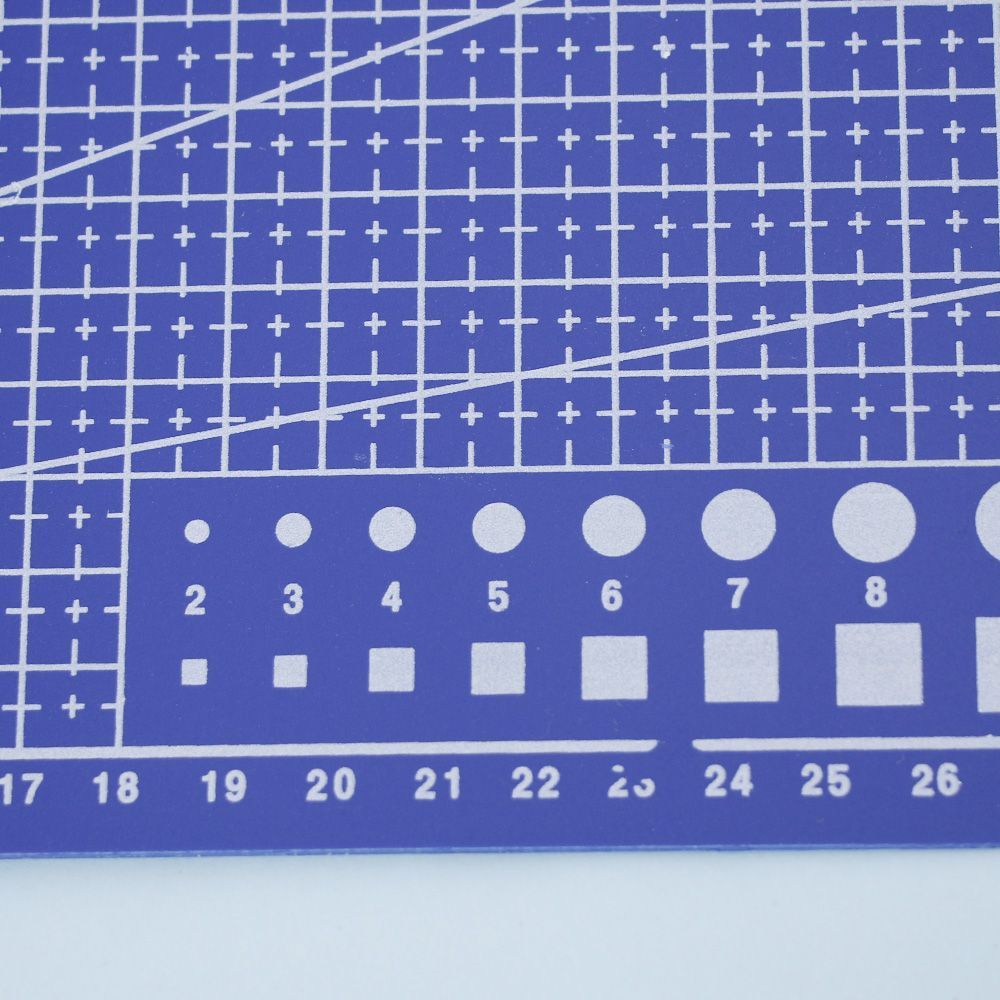 A4 Grid Lines Cutting Mat Scale Plate Craft Card Fabric Leather Paper Board