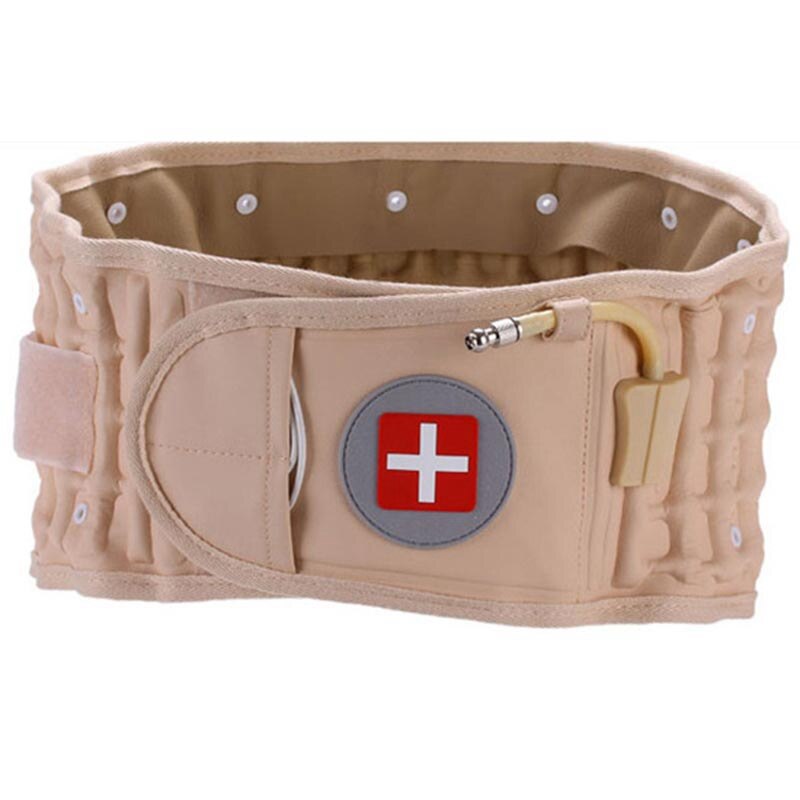 Lombaire colonne vertébrale-Air décompression ceinture arrière Air Traction taille protecteur ceinture douleur soutien lombaire inférieur ajustement pour 29 pouces-49 pouces