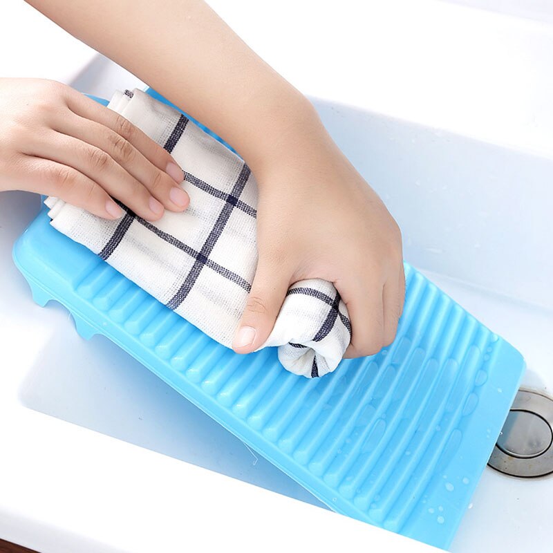 Plastic Washboard Antislip Thicken Washing Board Clothes Cleaning For Laundry SUB