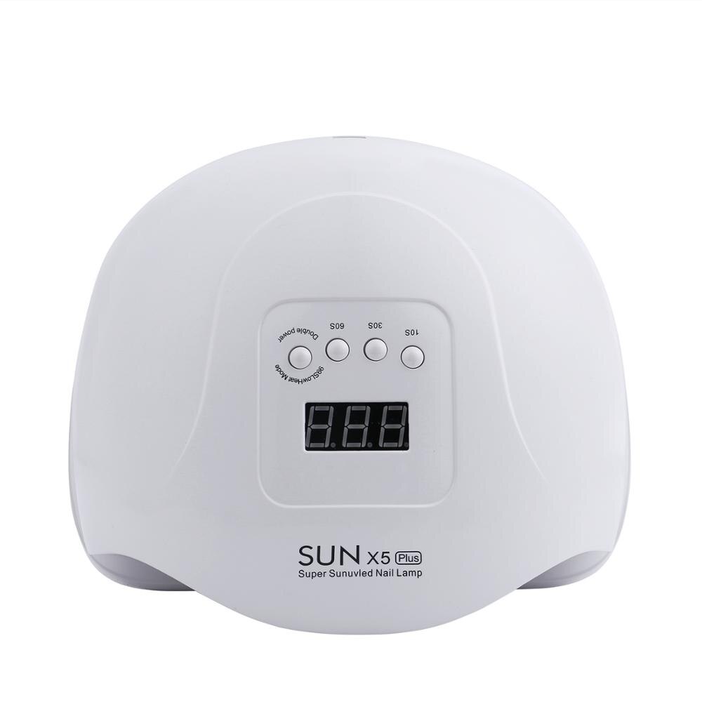 SUNX5 Max LED Lamp Nail Dryer 45 LEDs UV Ice Lamp For Drying Gel Polish 10/30/60/99s Timer Auto Sensor Manicure Tools: SUN X5 PLUS / US
