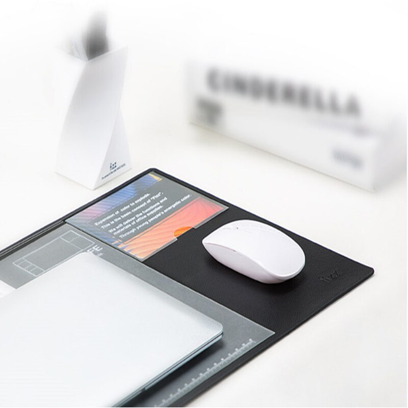 Xiaomi Fizz Multifunctional storage desk Pad Computer Mat Documents notes business card storage Mouse Pad for offices