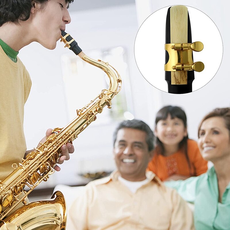 31 Stuks Altsax Mondstuk Kit Bevat Saxofoon Mondstuk Met Metalen Ligatuur, Saxofoon Accessoires