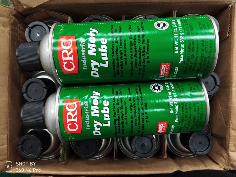 Lubricante de disulfuro de molibdeno, Original, CRC03084 auténtico americano, antidesgaste, 1 unidad