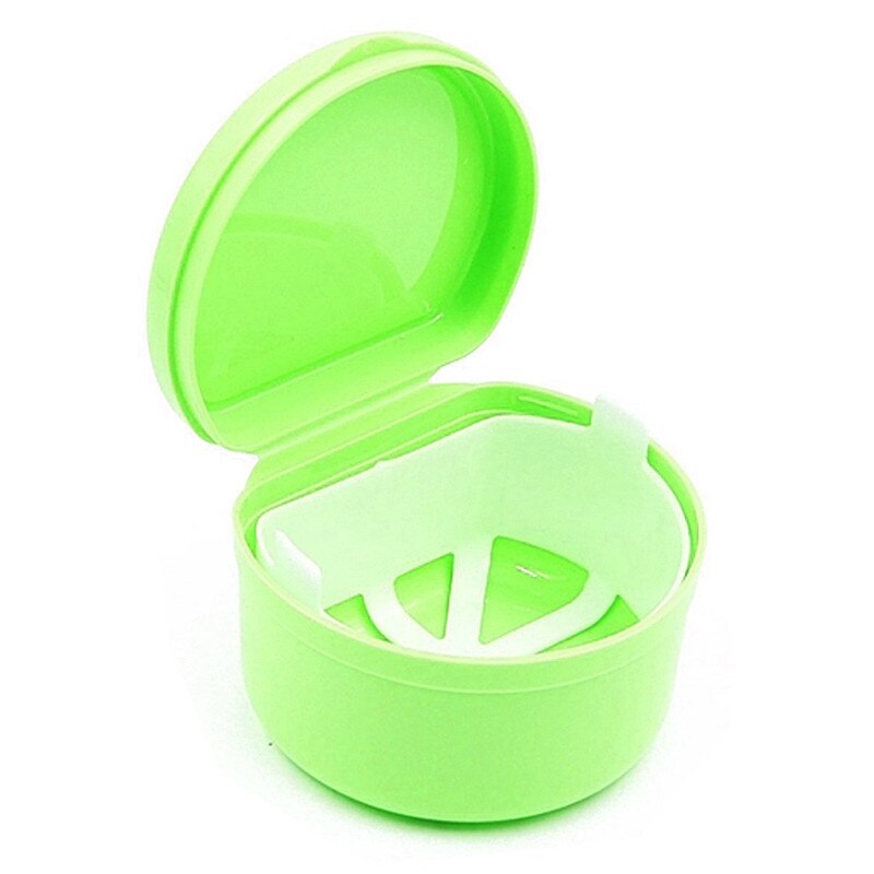 Étui de prothèse dentaire | Boîte de rangement de prothèse dentaire de bain avec filet de suspension, mallette de prothèse dentaire, organisateur d'équipement de protection: 1