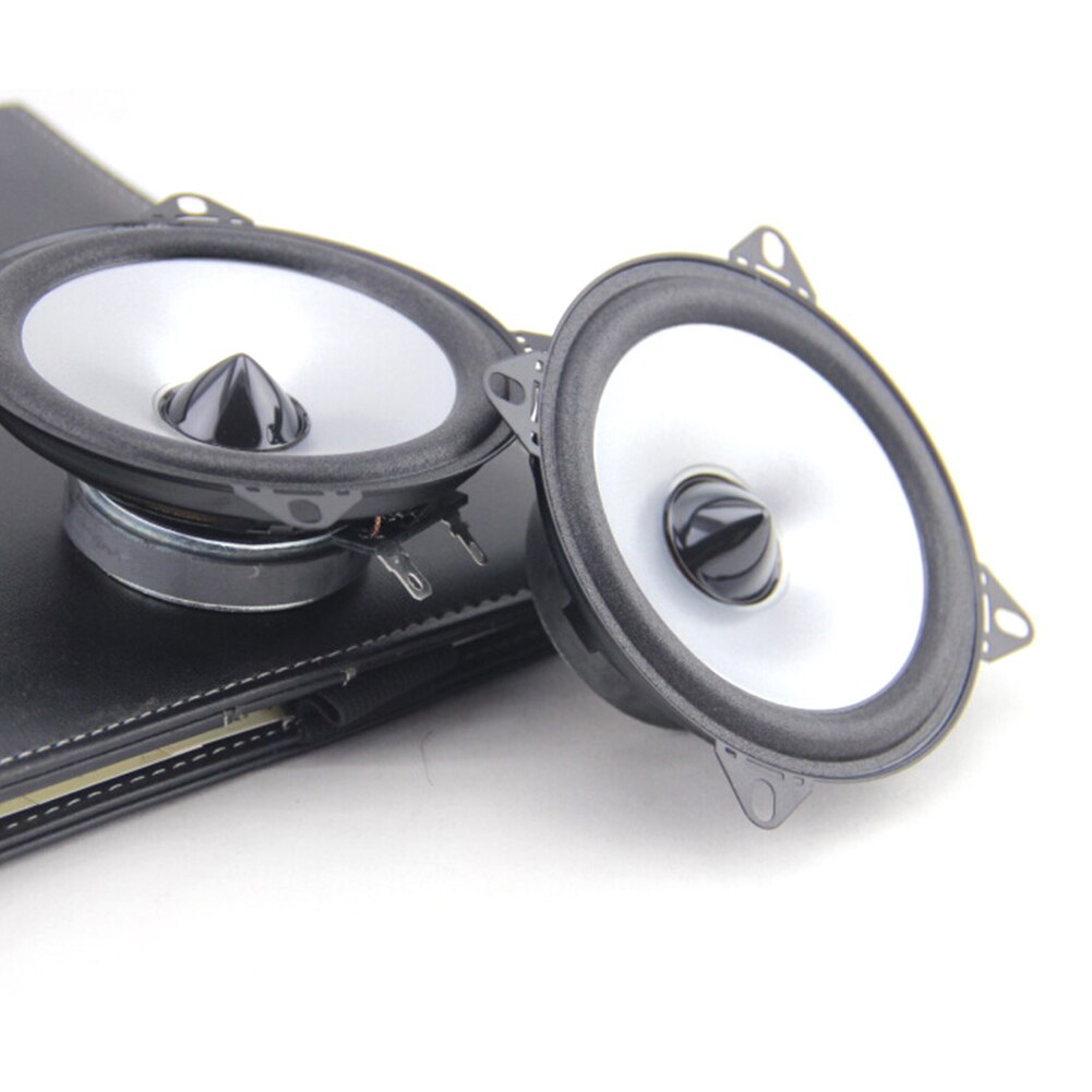 1 paar 4 Zoll Musik Stereo Fahrzeug Vollständige Palette Horn Laut Auto Lautsprecher Koaxial Klang HIFI Einfach Installieren Auto Audio- Monomer