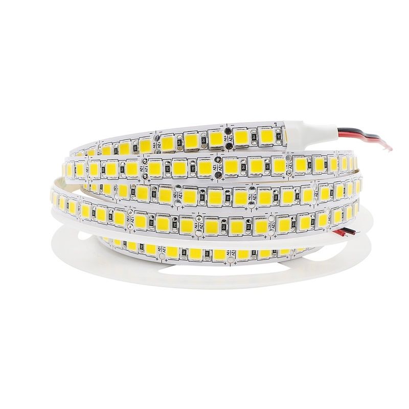 5054 120 leds/m DC 12V 12 24 V SMD LED Strip licht 5M Flexibele Tape ledstrip diode waterdichte helderder dan 5050 wit/Warm wit