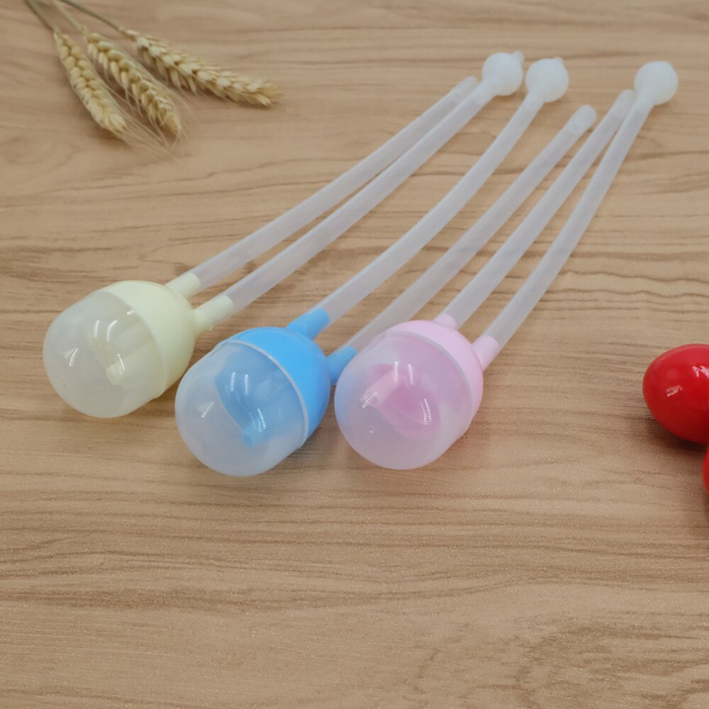 Aspiratore nasale di sicurezza per bambini neonato Silicone anti-riflusso condotto Snot detergente nasale neonati protezioni accessori cura del bambino