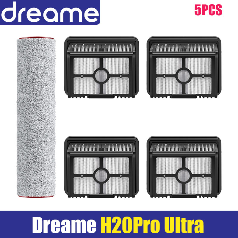 per Dreame H14 pro / H20 pro ultra/H30 ultra H13 pro Lavapavimenti Aspirapolvere Spazzola A Rullo Filtri Hepa Accessori: Arancione