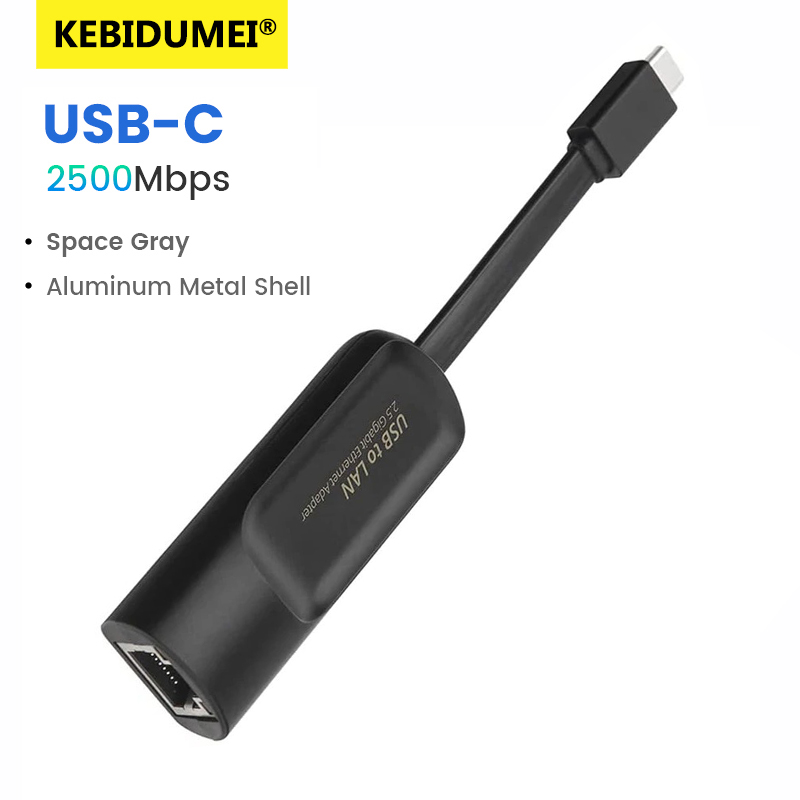 2.5G USB Ethernet Adapter 2500Mbps USB3.0 Lan Network Card USB C to RJ45 Internet Adapter for Laptop PC Windows Mac OS USB-A/C: ROYAL BLUE