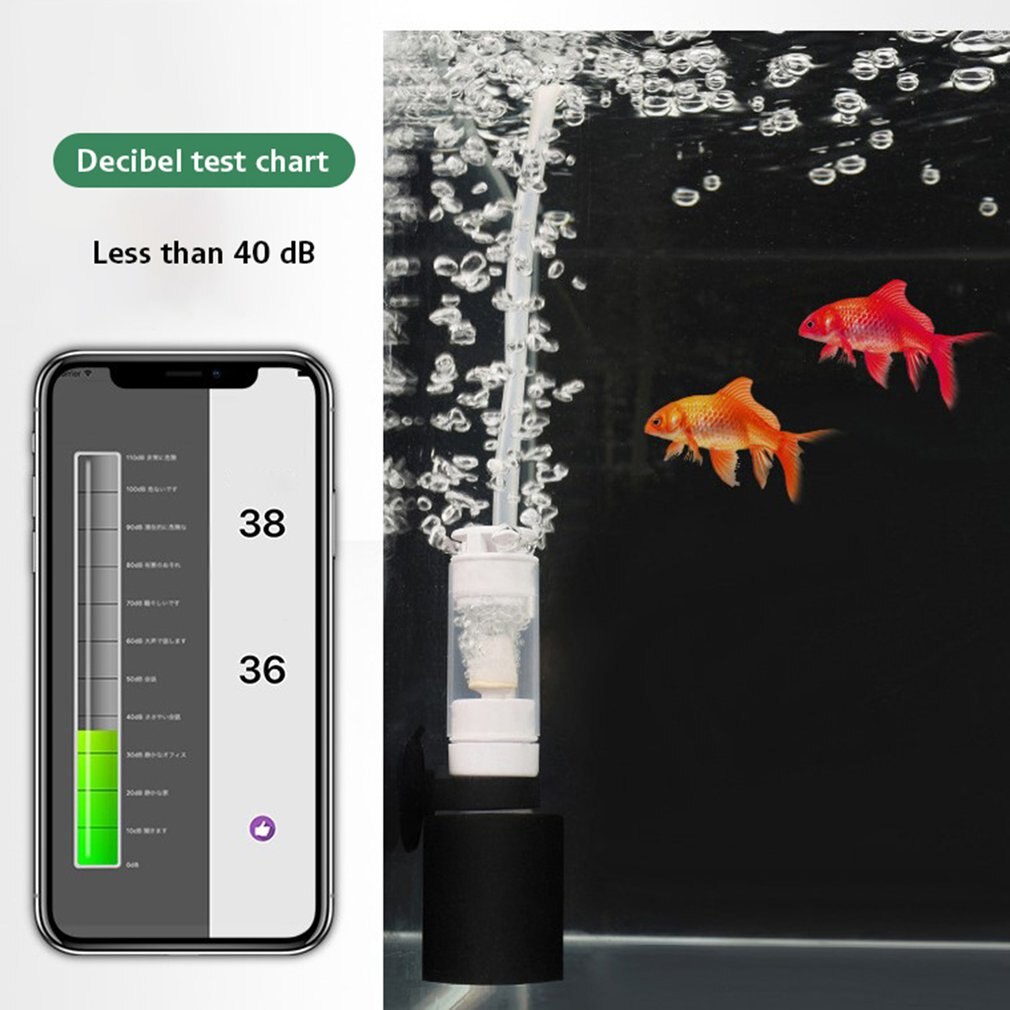 Filtro de acuario práctico para pecera, filtros de esponja bioquímica, Mini filtro multicapa para pecera pequeña