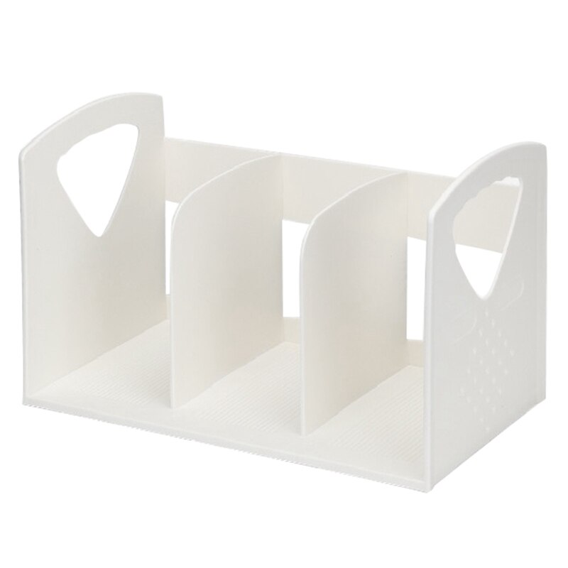 Multi-Function Office File Rack Multi-Layer Vertical Book Stand Rack Abs Plastic Storage Rack File Storage Box Booken