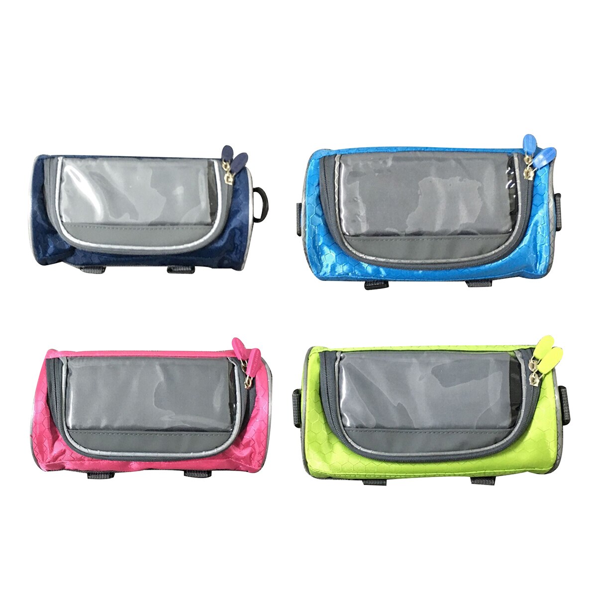 5 Kleuren Fietsen Fiets Voorframe Pannier Tube Bag Waterdichte Mobiele Telefoon Zakje Houder Mountainbike Mtb Tassen