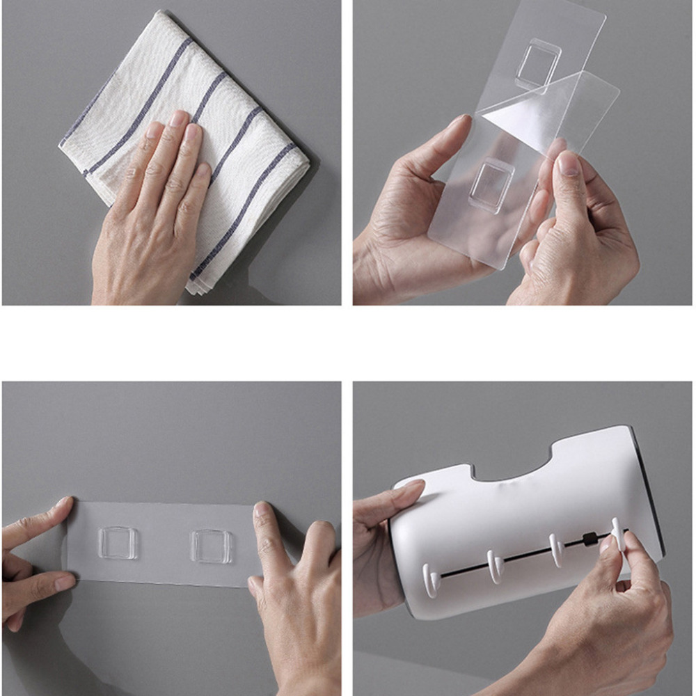 Kitchen Organizer Pan Pot Cover Lid Moisture-proof Rack Stand 4 Hooks Wall Mounted Antibacterial Spoon Plate Holder Organizers