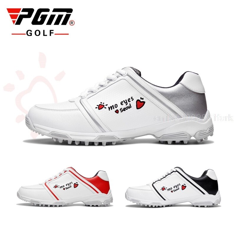 PGM-zapatos de Golf ligeros para mujer, zapatillas deportivas antideslizantes, transpirables e impermeables, novedad
