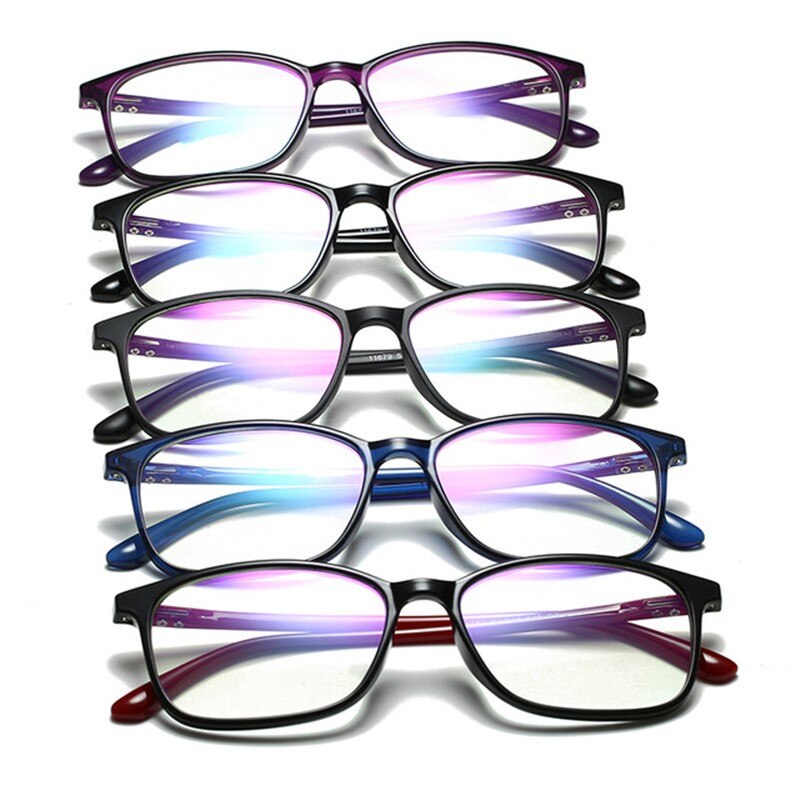 2022 ultra-light anti-blue computer goggles box no degree blue film flat glasses computer glasses blue light glasses