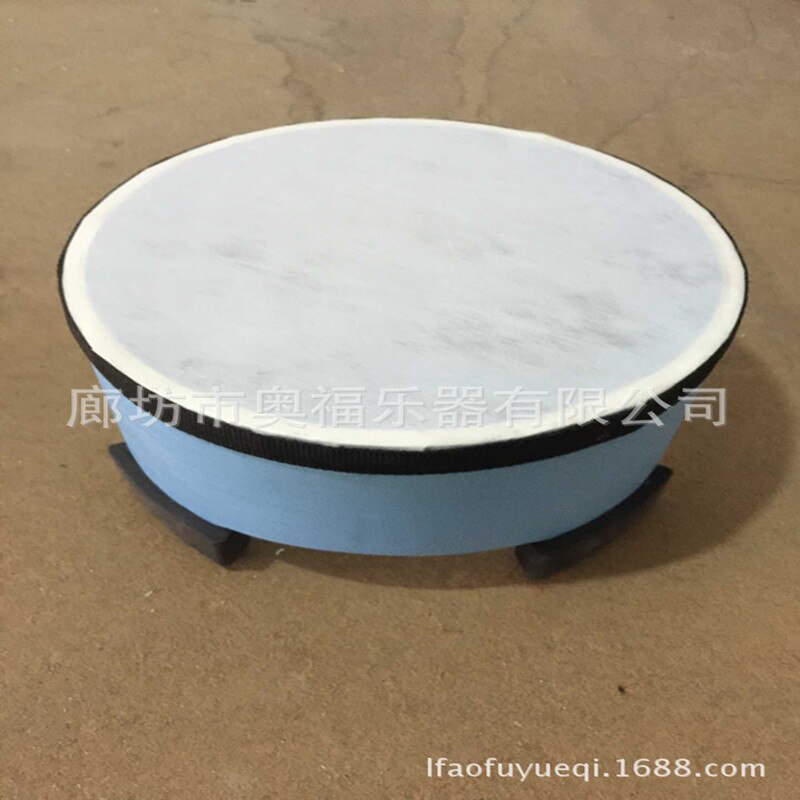 Orff Instruments Percussion Instrument Early Educational Teaching Aid 8-Inch Floor Drum