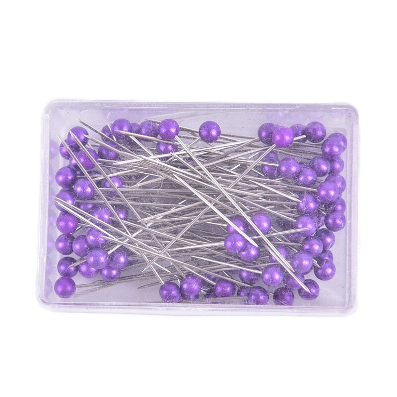 DIY Extra Long Pearl Head Dressmaking Pins Wedding Corsage Florists Sewing Tool