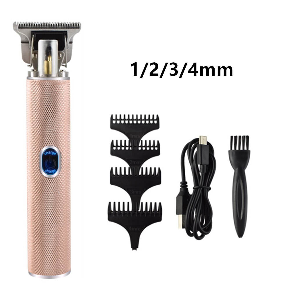 Hair Trimmers USB Rechargeable Hair Clipper Barber Trimmer Beard Trimmer Cutter Haircut for Men Styling Tool: 110358