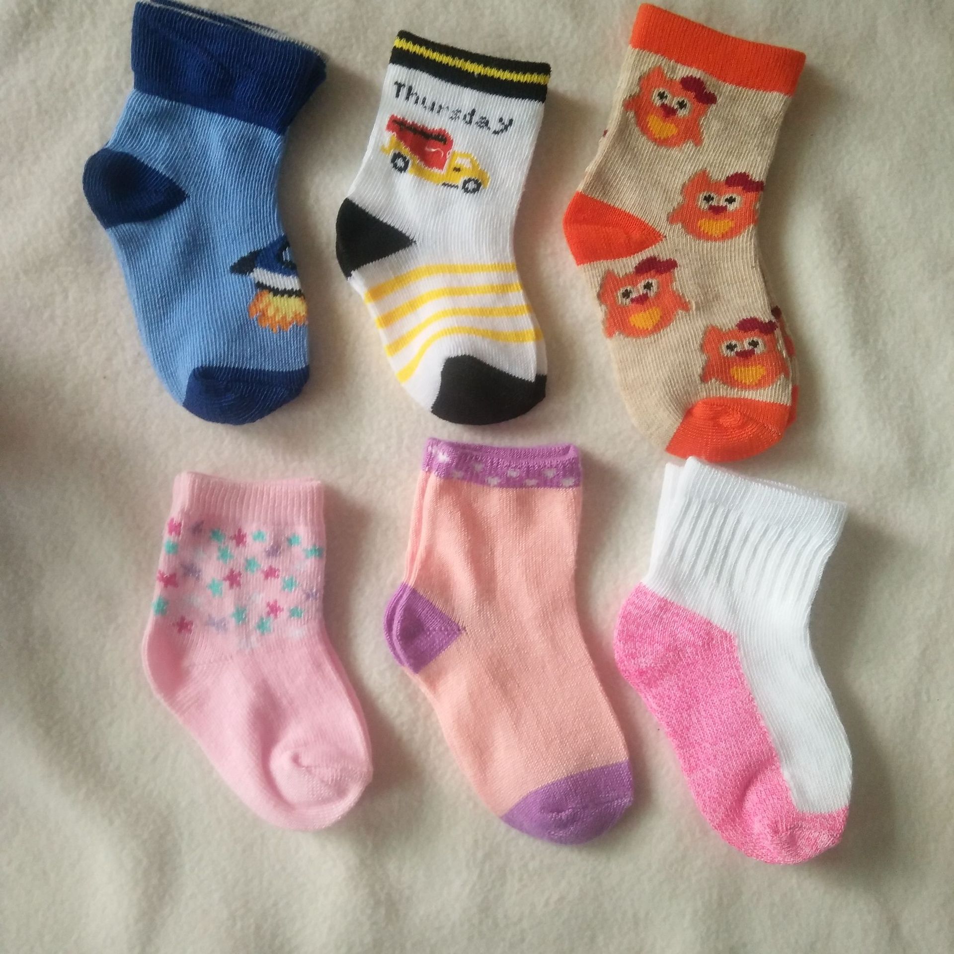 Random color Socks Cartoon Cotton Baby Socks Girls Boys baby sokjes Soft Socks Infant Cotton Socks for 1-3 years