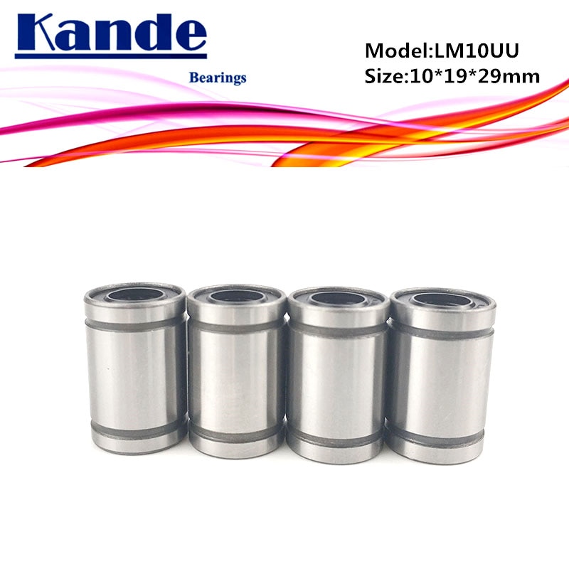 Lm10uu 1pc lm10 linjära lager 10 x 19 x 29 mm lm10 uu för 3d skrivare linjära lager  sm10uu
