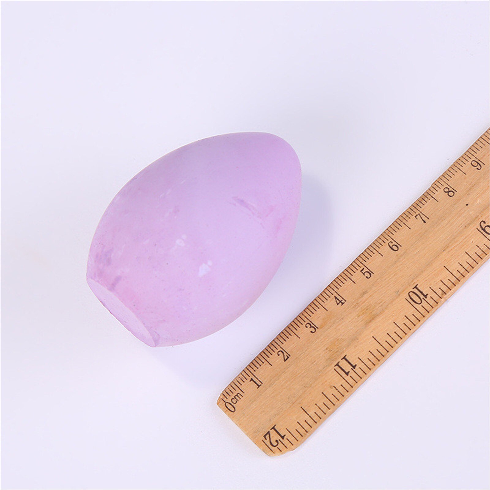 Easter Children Eggs Sidewalk Chalk Pieces 6 Colors Eggs-Shaped Chalk City