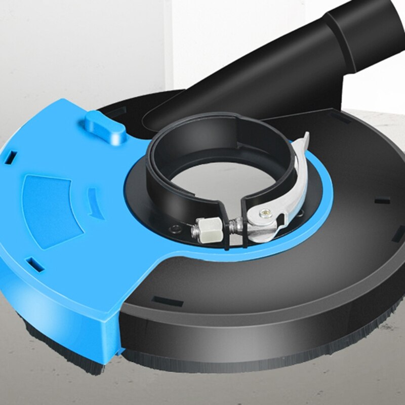 power tools 5 Inch Angle Grinder Dust Shroud Cover Tools For Concrete Marble Granite Engineered Stone Grinding Dust Collection
