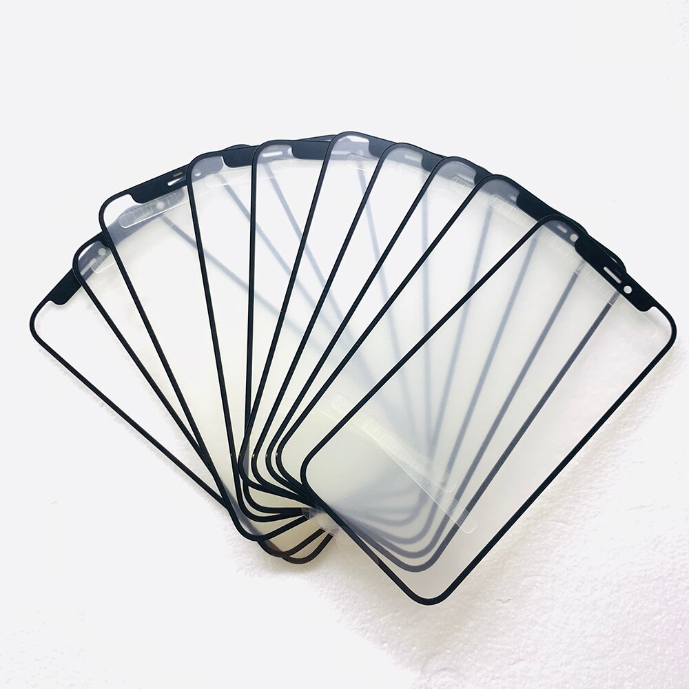 Original LCD Touch Screen Outer Glass Cover Glass Lens Replacement For iPhone X XSM 11ProMax 12 Pro Max Mobile Phone Touch Panel