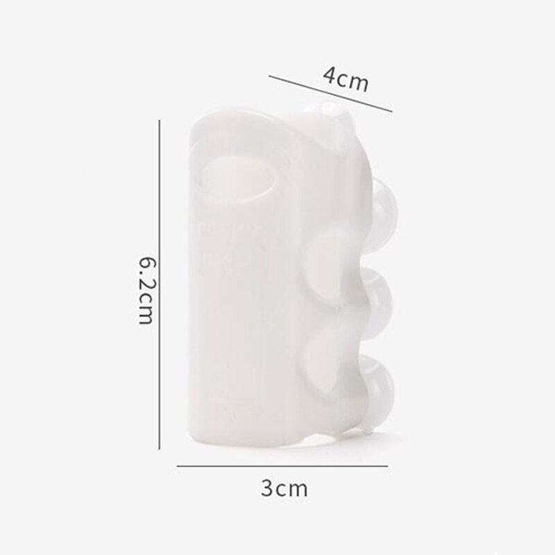 Ventosa para ducha de silicona para el hogar, soporte de succión de pared para ducha de baño, accesorios extraíbles, ventosa sólida sin perforación: 2PCS small