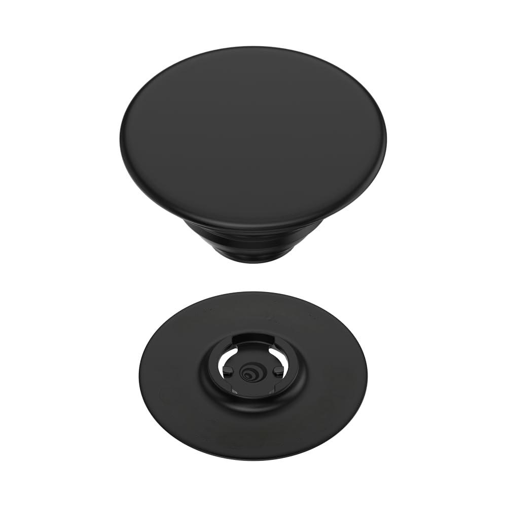 Agarre para teléfono con soporte expandible, agarre adhesivo - Negro