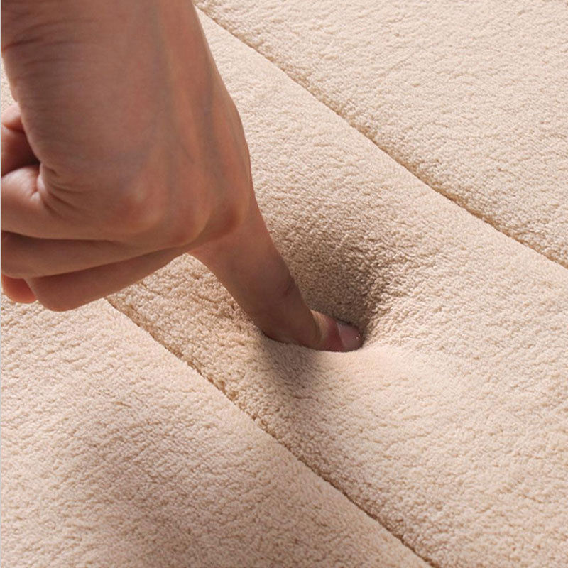 50*160cm badrumsmatta halkfri absorberande mjuk minnesskum badrumsmatta hemgolvmatta 6 färger: Kaki