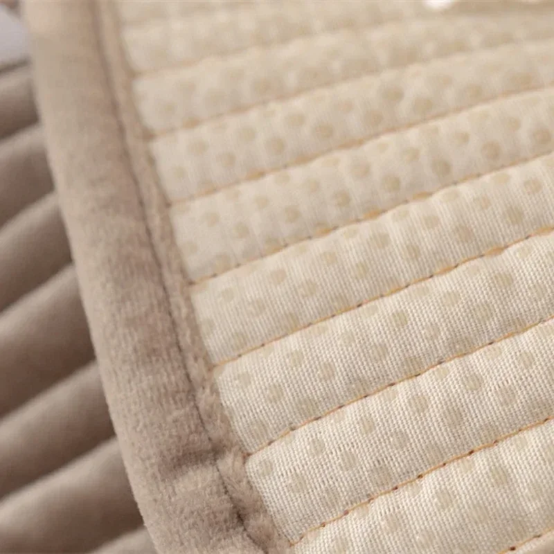 Cream Style Sofa Covers Thicken Plush Sofas Mat for Living Room Anti-slip Solid Color Couch Protector Slipcover Home Decor 소파 커버