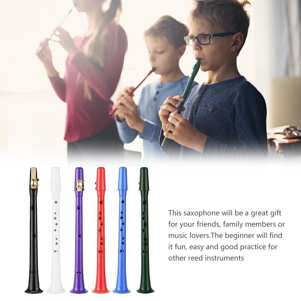 Mini Portable Saxophone Black Pocket Sax Little Saxophone With Carry Bag Woodwind Instrument Musical Instruments