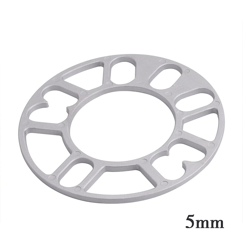 Espaciadores de rueda de coche Universal, adaptador de placa de cuñas, apto para 4x100, 4x114,3, 5x100, 5x108, 5x114,3, 5x, 5x120, 1 unidad: T2