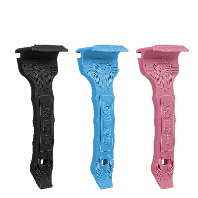 Eslnf cykeldäcksspak bärbar cykeldäckreparationsspak lättviktscykel snabb demontering reparationsverktyg tillbehör: Vit