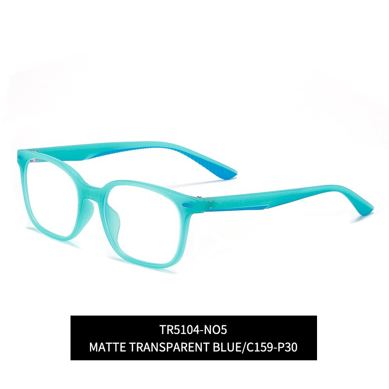 TR90 Anti blue light blocking radiation glasses for children kids boy girl computer gaming glasses bluelight eyeglasses frame: Sky Blue