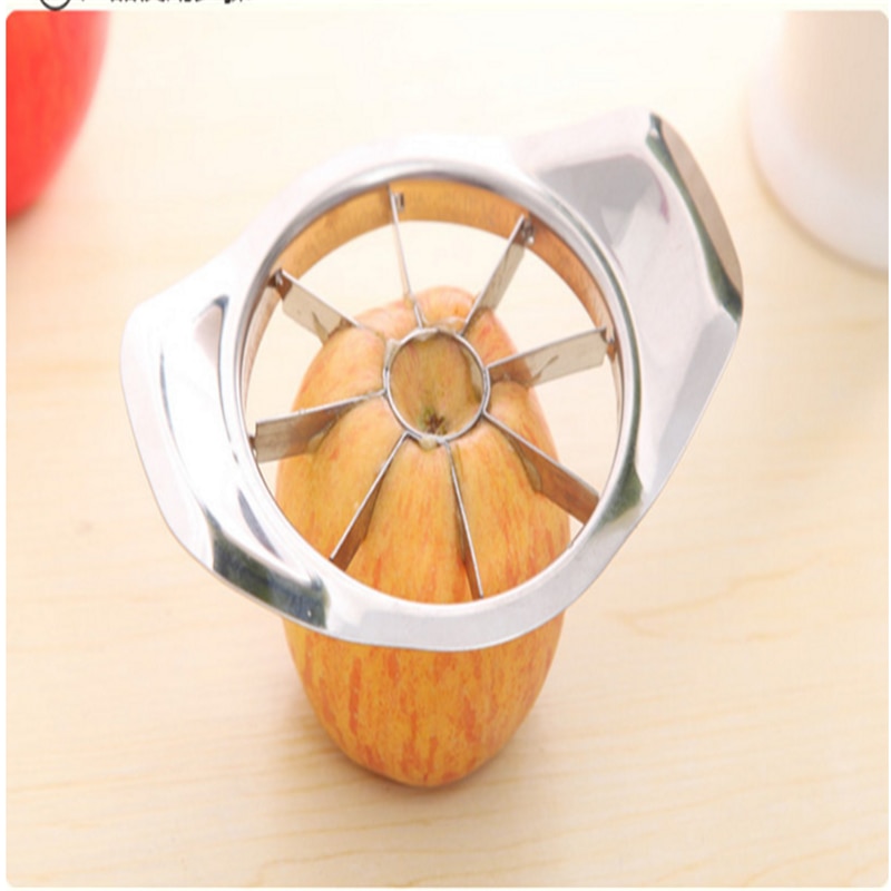 1Pcs Stainless Steel Apple Cutter Slicer Vegetable Fruit Tools Kitchen Accessories Apple Easy Cut Slicer Cutter Kitchen Gadgets