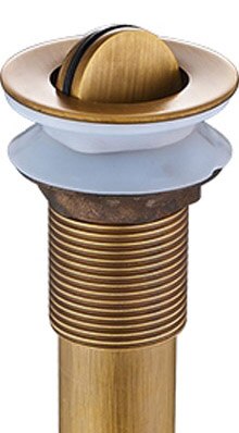 Antike Bad Messing Pop Bis Waschbecken Abfluss Mes... – Vicedeal