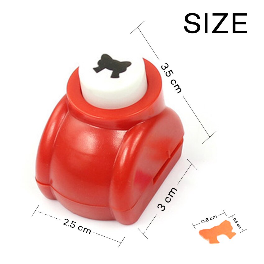 4 stk mini diy craft punch til scrapbooking punch håndlavet klippekort hulmaskine til diy-kort papir hul cl -1203