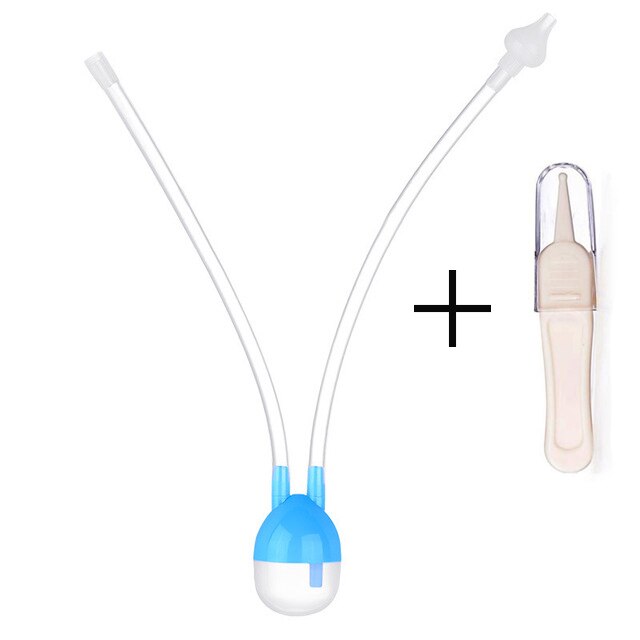 Pincettes d&#39;aspiration sous vide pour bébé, 2 pièces, pincettes nasales en plastique pour nettoyer les oreilles sales, soins sûrs pour bébé: Blue