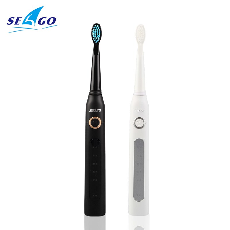 Rechargeable Electric Toothbrush Sonic For Adult Couples with 3 Toothbrush heads waterproof