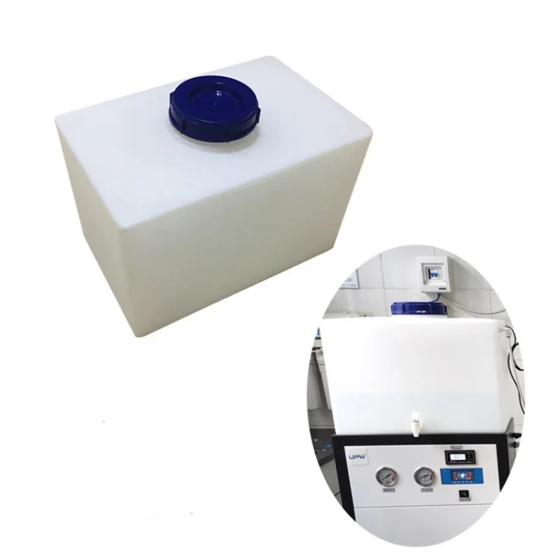 40L/60L/70L RV Water Tank Transformation Horizontal Car Water Tank Plastic Bucket High Temperature Square Water Tank